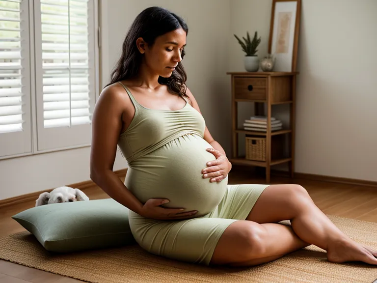 Cómo encontrar grupos de apoyo para madres primerizas en el embarazo: mujer embarazada revisando su teléfono en busca de una comunidad de maternidad consciente.