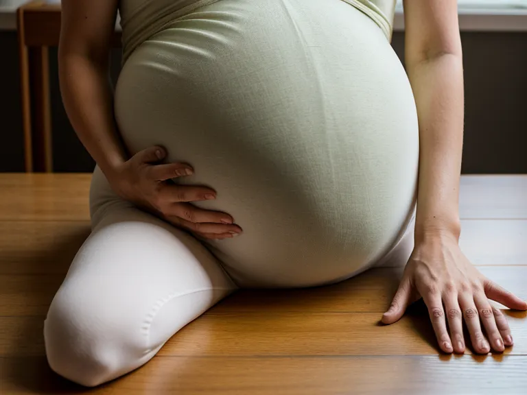 Rincón de maternidad con ropa de bebé y guías de alimentación complementaria.