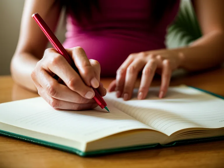 Maestra de primaria revisando en una tableta un curso de psicología perinatal durante el embarazo