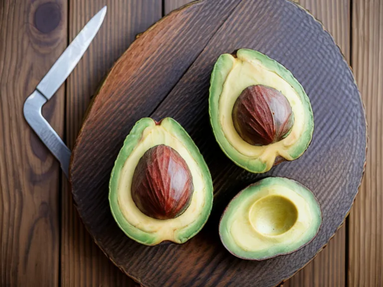 Aguacate y cuchara de bebé junto a materiales de curso de alimentación complementaria